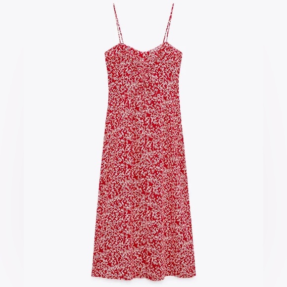 BNWOT Zara floral dress - Picture 3 of 3